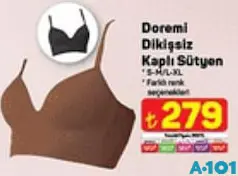 DOREMİ DİKİŞSİZ KAPLI SÜTYEN
